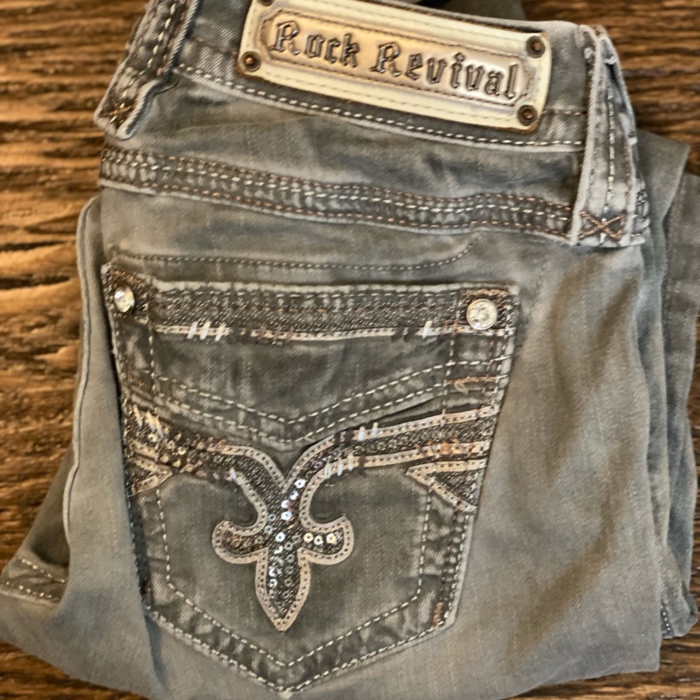 Rock Revival grey jeans